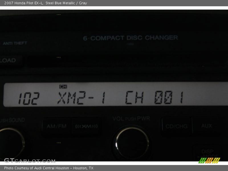 Steel Blue Metallic / Gray 2007 Honda Pilot EX-L