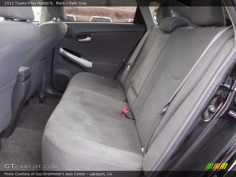 Black / Dark Gray 2011 Toyota Prius Hybrid III