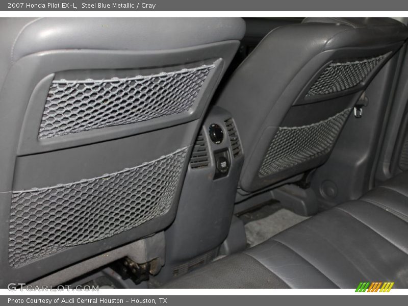 Steel Blue Metallic / Gray 2007 Honda Pilot EX-L