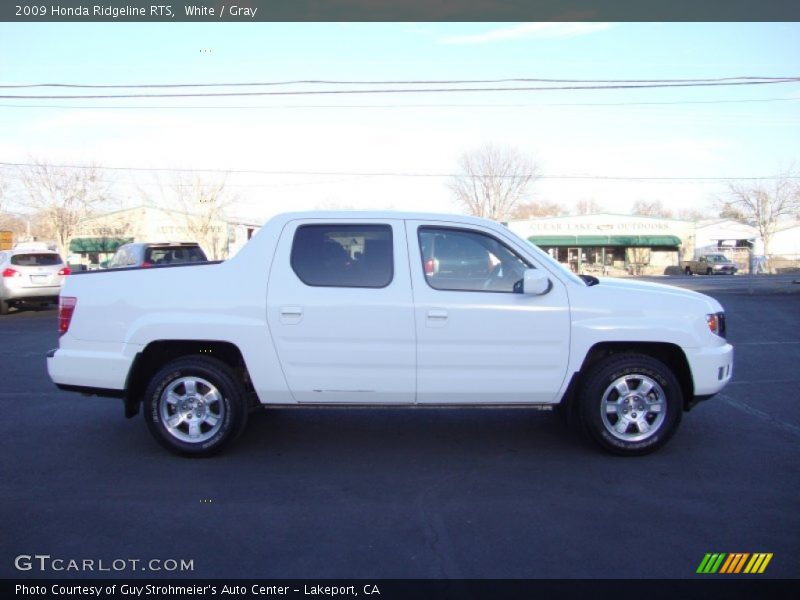  2009 Ridgeline RTS White
