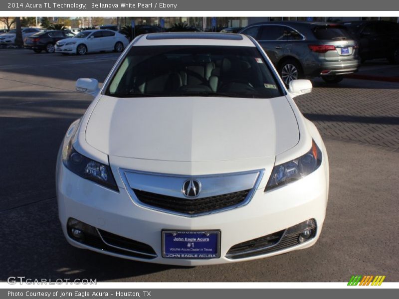 Bellanova White Pearl / Ebony 2014 Acura TL Technology