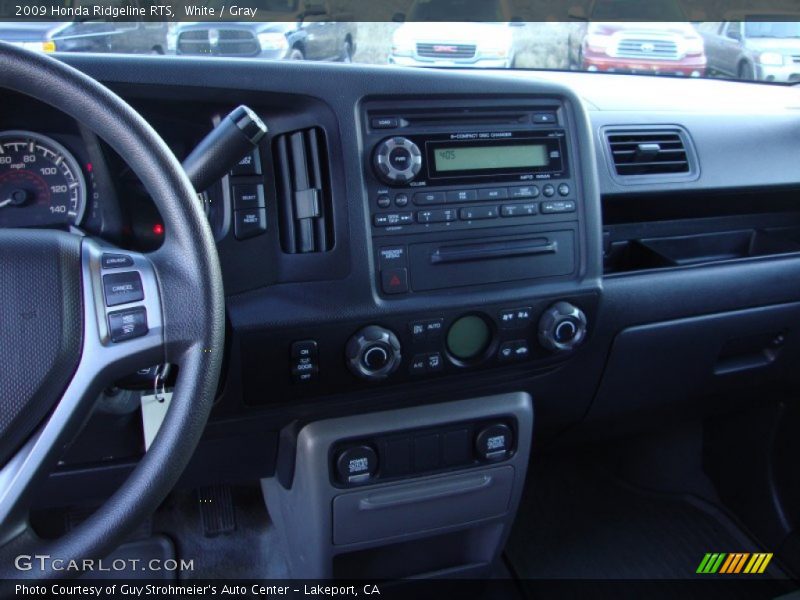 White / Gray 2009 Honda Ridgeline RTS