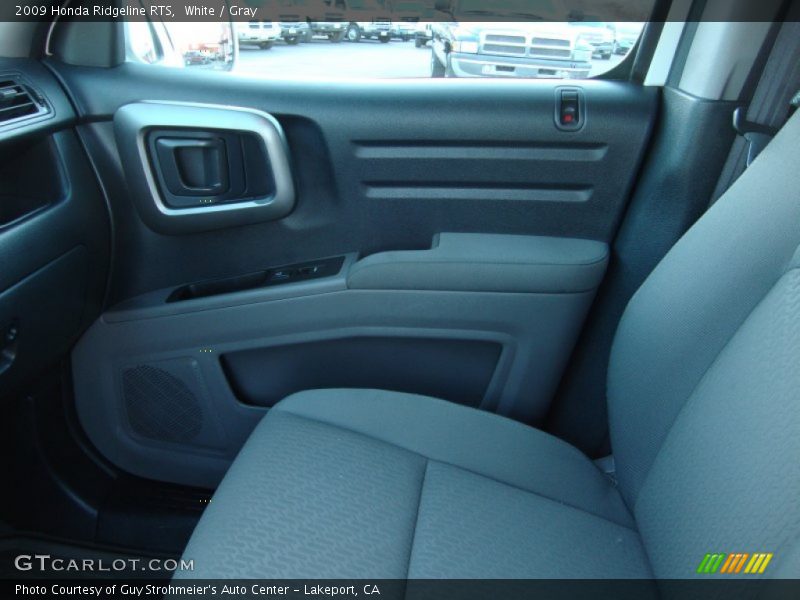 White / Gray 2009 Honda Ridgeline RTS