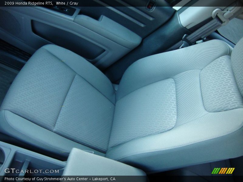 White / Gray 2009 Honda Ridgeline RTS