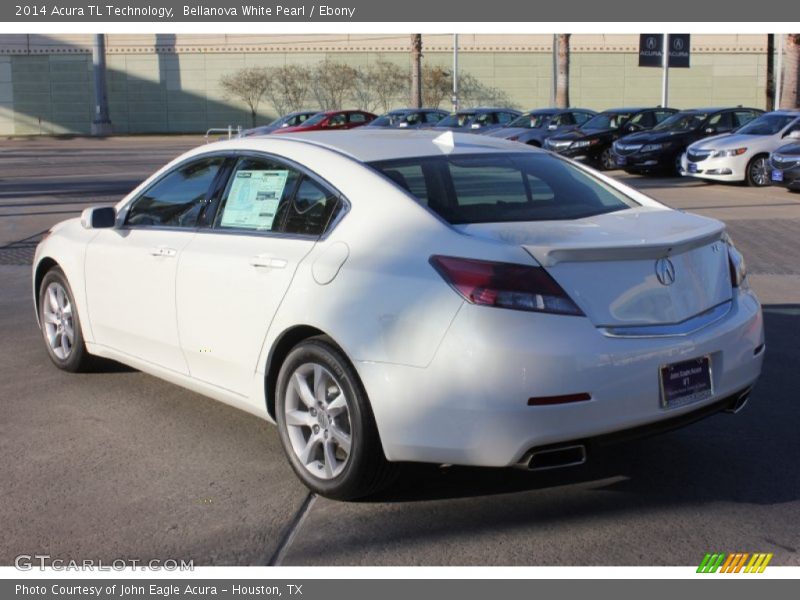 Bellanova White Pearl / Ebony 2014 Acura TL Technology