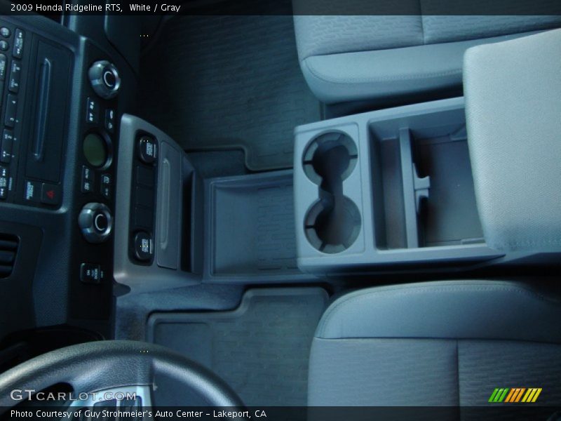 White / Gray 2009 Honda Ridgeline RTS