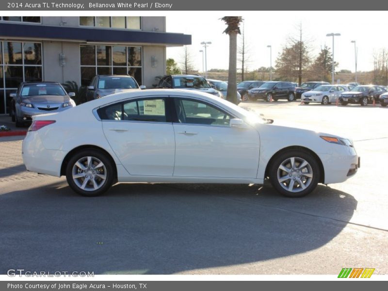 Bellanova White Pearl / Ebony 2014 Acura TL Technology