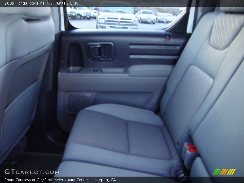 White / Gray 2009 Honda Ridgeline RTS