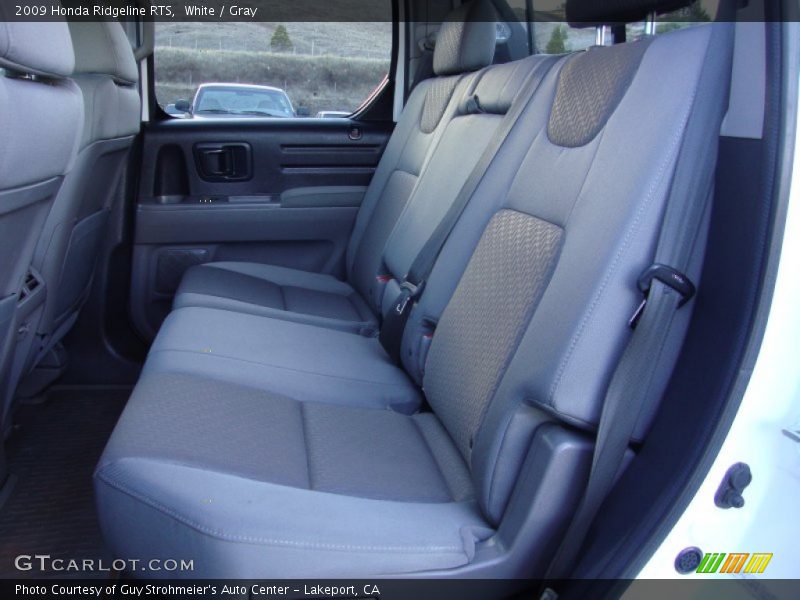 Rear Seat of 2009 Ridgeline RTS