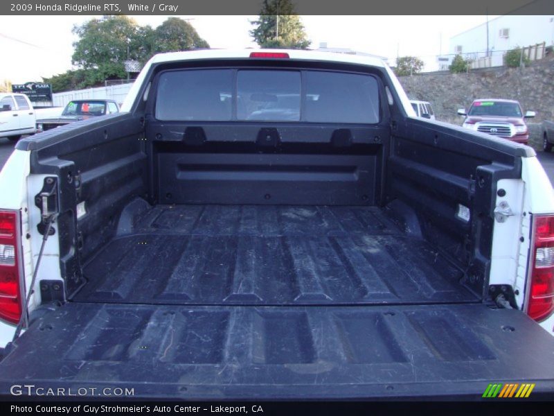 White / Gray 2009 Honda Ridgeline RTS