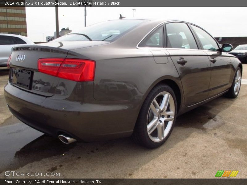 Dakota Gray Metallic / Black 2014 Audi A6 2.0T quattro Sedan