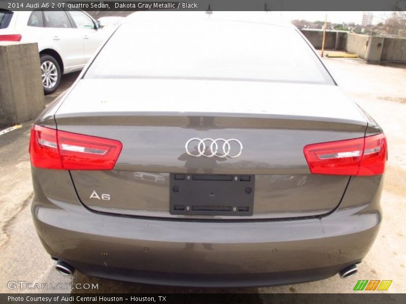 Dakota Gray Metallic / Black 2014 Audi A6 2.0T quattro Sedan