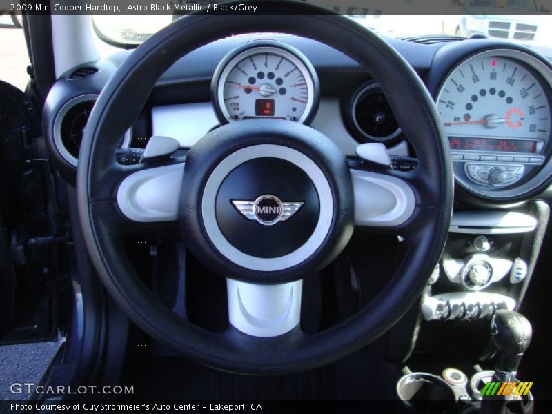 Astro Black Metallic / Black/Grey 2009 Mini Cooper Hardtop