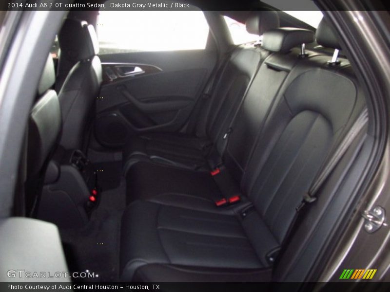 Dakota Gray Metallic / Black 2014 Audi A6 2.0T quattro Sedan