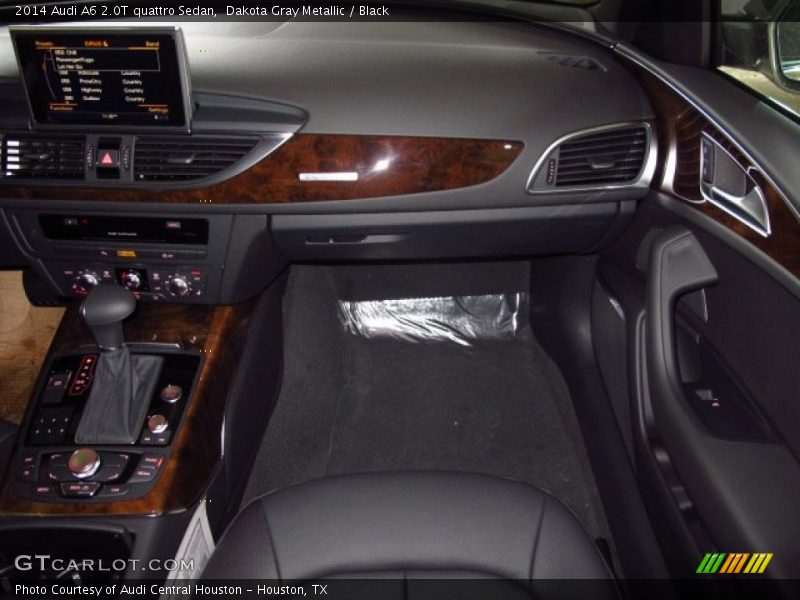 Dakota Gray Metallic / Black 2014 Audi A6 2.0T quattro Sedan