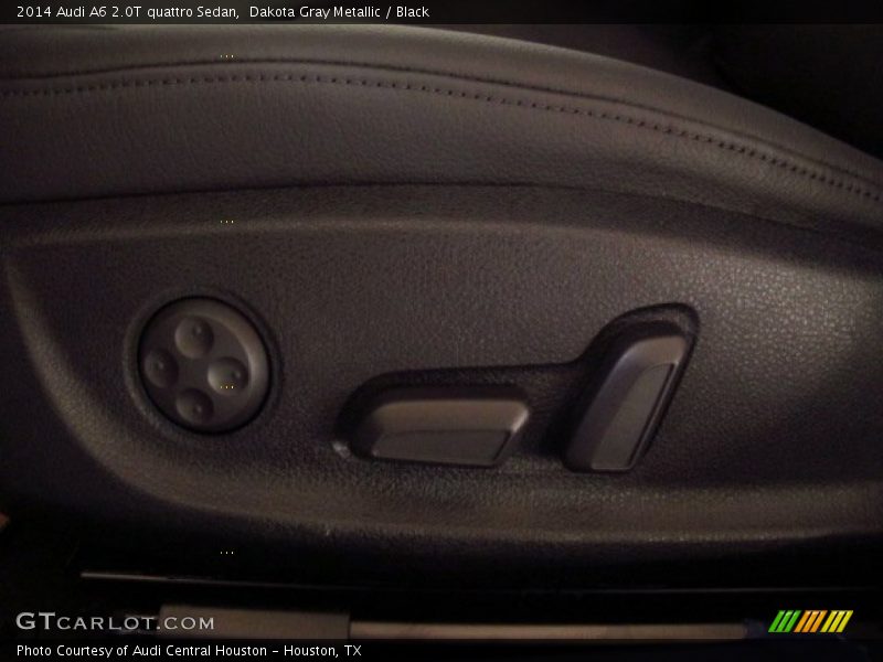 Dakota Gray Metallic / Black 2014 Audi A6 2.0T quattro Sedan