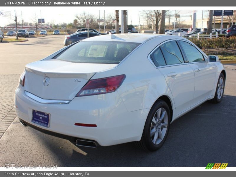 Bellanova White Pearl / Ebony 2014 Acura TL Technology