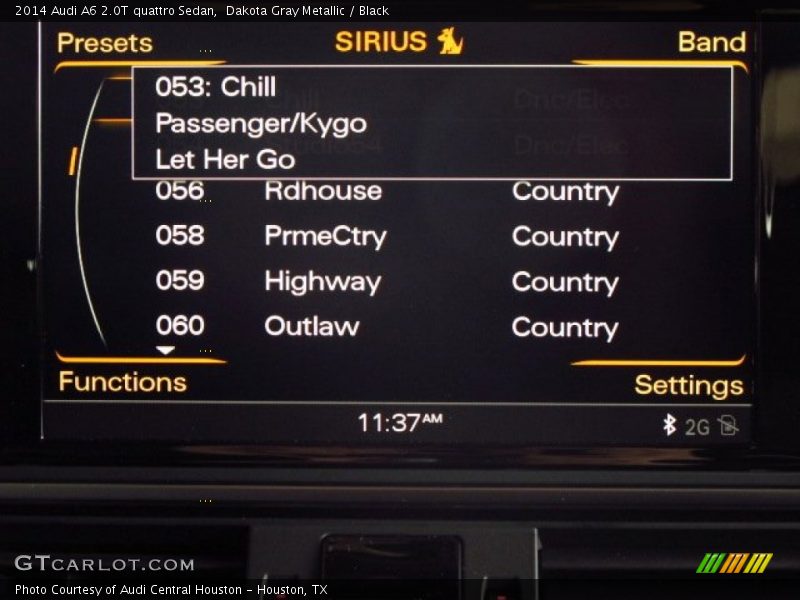 Dakota Gray Metallic / Black 2014 Audi A6 2.0T quattro Sedan