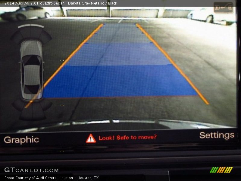 Dakota Gray Metallic / Black 2014 Audi A6 2.0T quattro Sedan
