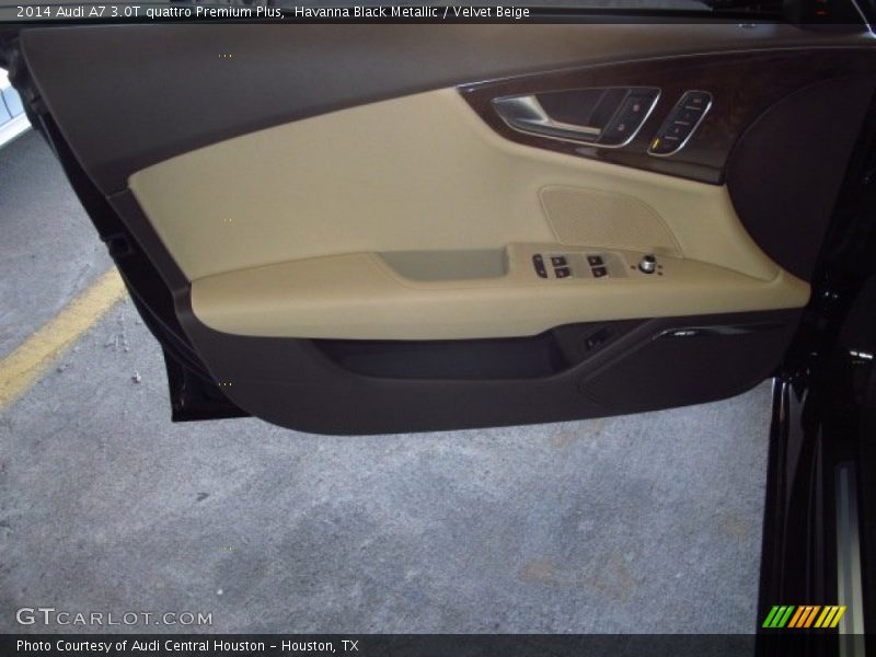 Havanna Black Metallic / Velvet Beige 2014 Audi A7 3.0T quattro Premium Plus