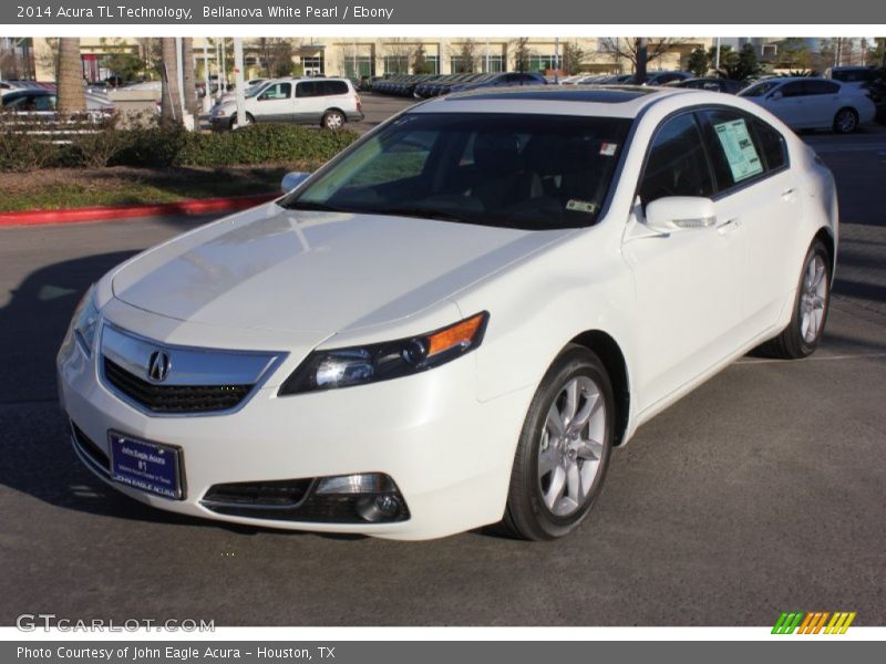 Bellanova White Pearl / Ebony 2014 Acura TL Technology