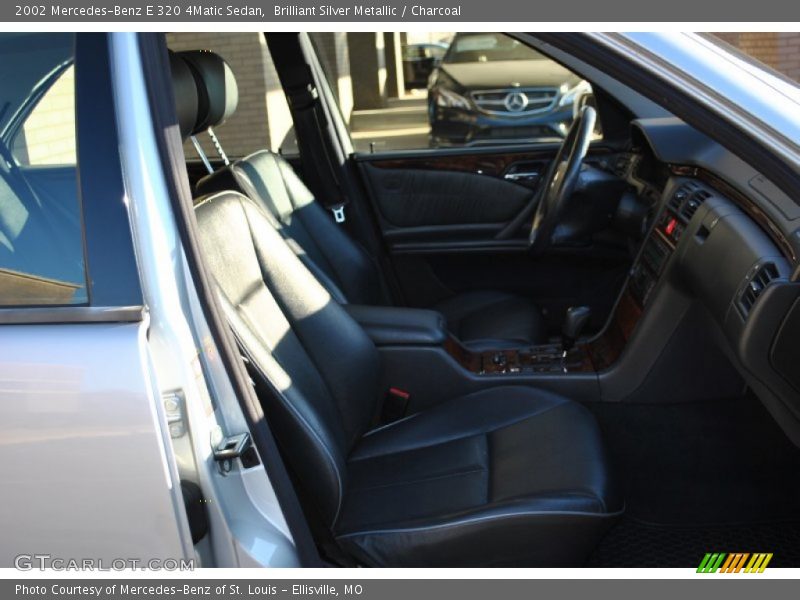 Brilliant Silver Metallic / Charcoal 2002 Mercedes-Benz E 320 4Matic Sedan