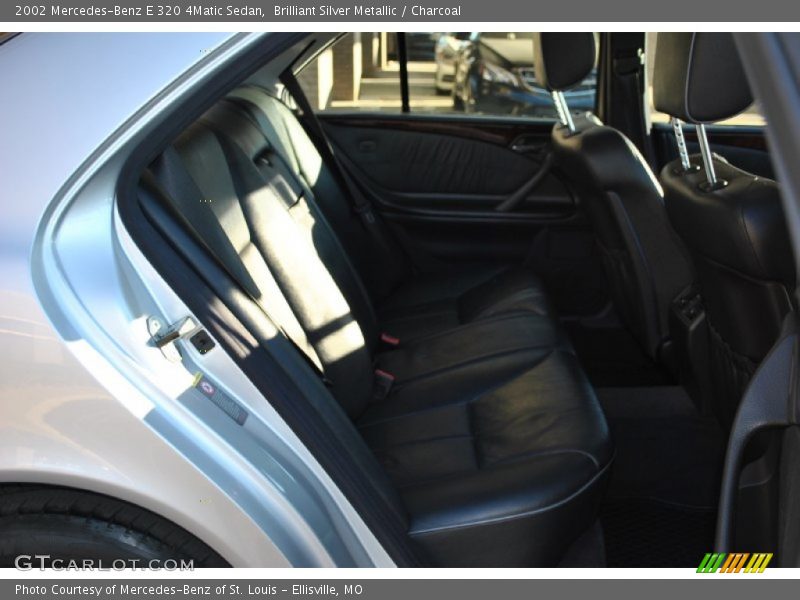 Brilliant Silver Metallic / Charcoal 2002 Mercedes-Benz E 320 4Matic Sedan
