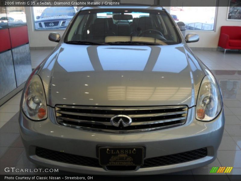 Diamond Graphite Metallic / Graphite 2006 Infiniti G 35 x Sedan