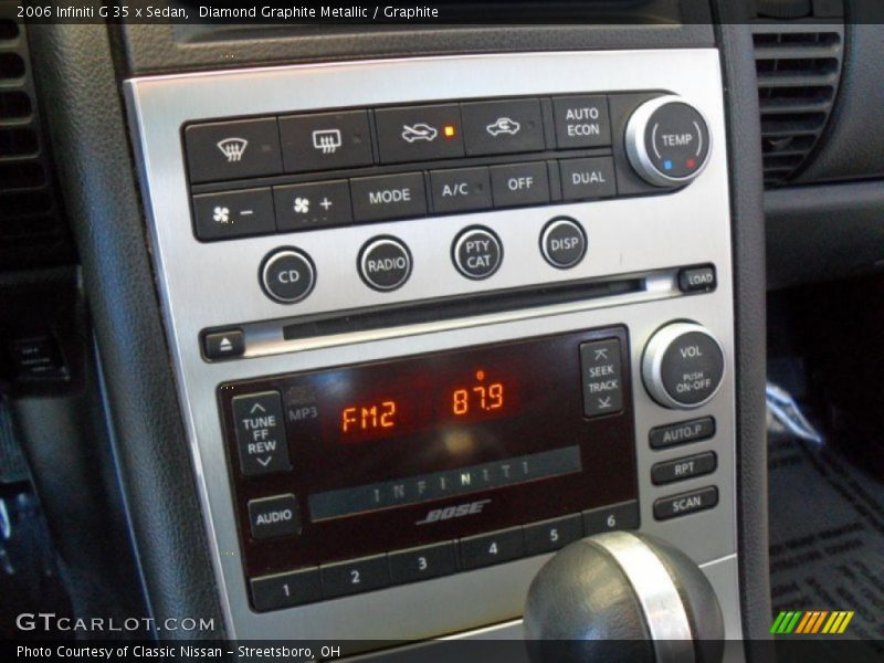 Diamond Graphite Metallic / Graphite 2006 Infiniti G 35 x Sedan
