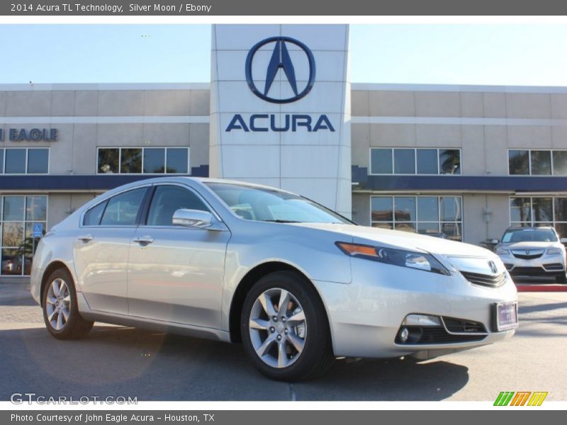 Silver Moon / Ebony 2014 Acura TL Technology