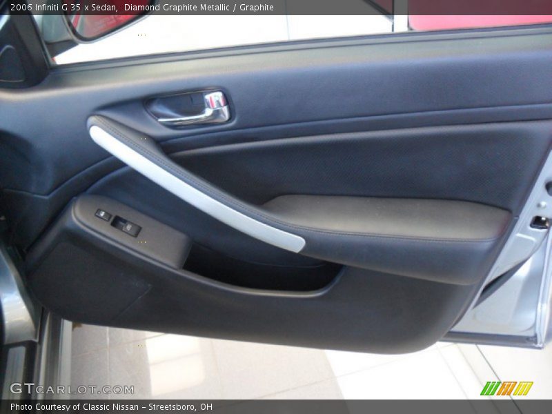 Diamond Graphite Metallic / Graphite 2006 Infiniti G 35 x Sedan