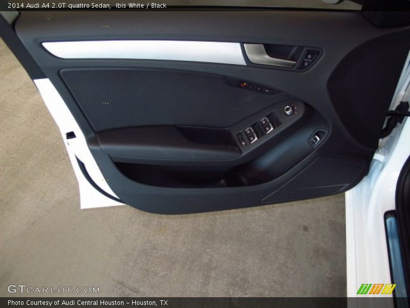 Ibis White / Black 2014 Audi A4 2.0T quattro Sedan