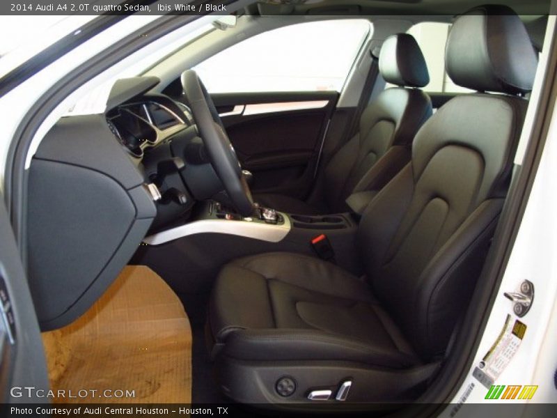 Front Seat of 2014 A4 2.0T quattro Sedan