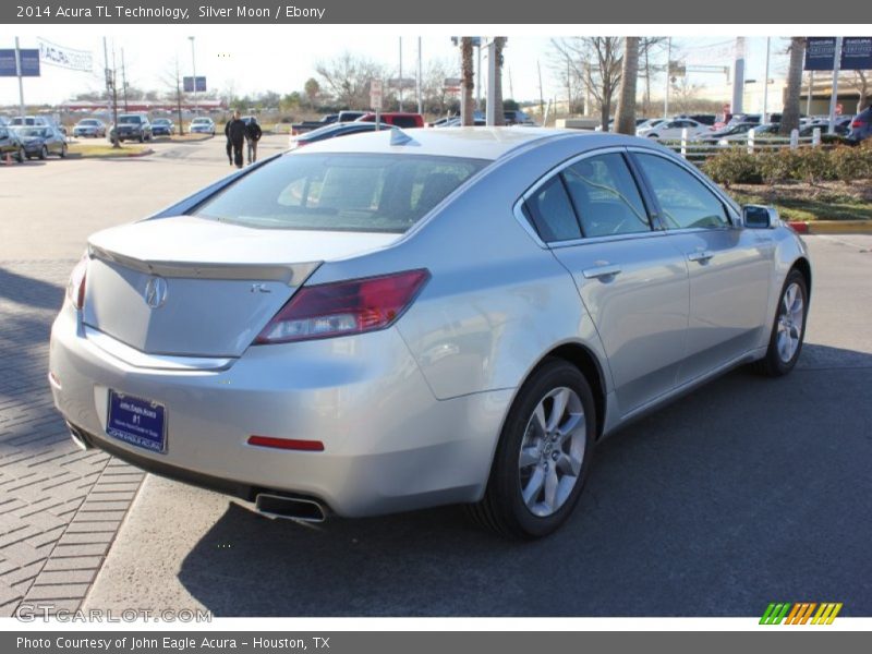 Silver Moon / Ebony 2014 Acura TL Technology
