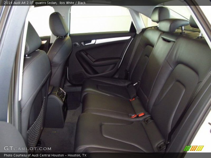 Ibis White / Black 2014 Audi A4 2.0T quattro Sedan