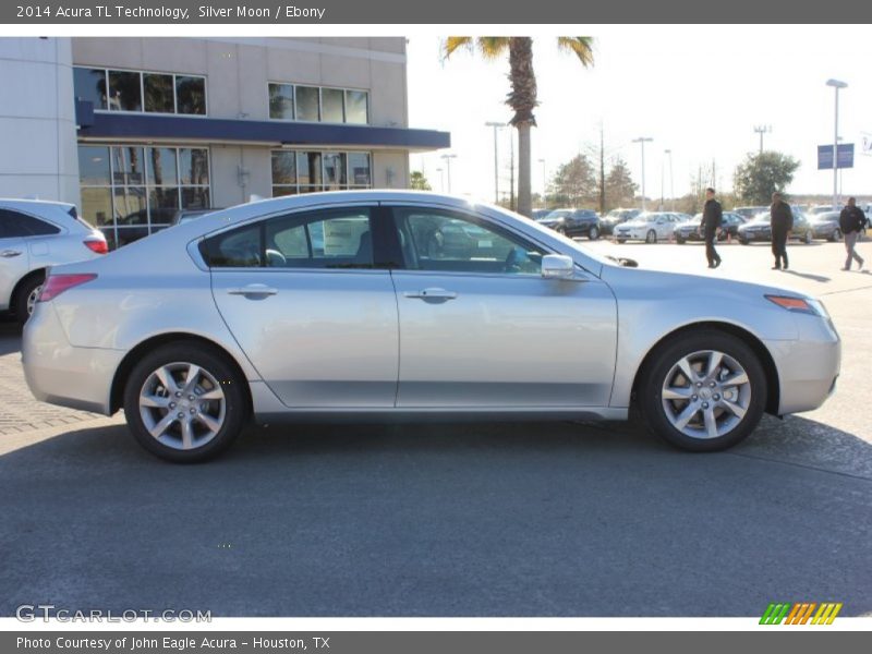 Silver Moon / Ebony 2014 Acura TL Technology