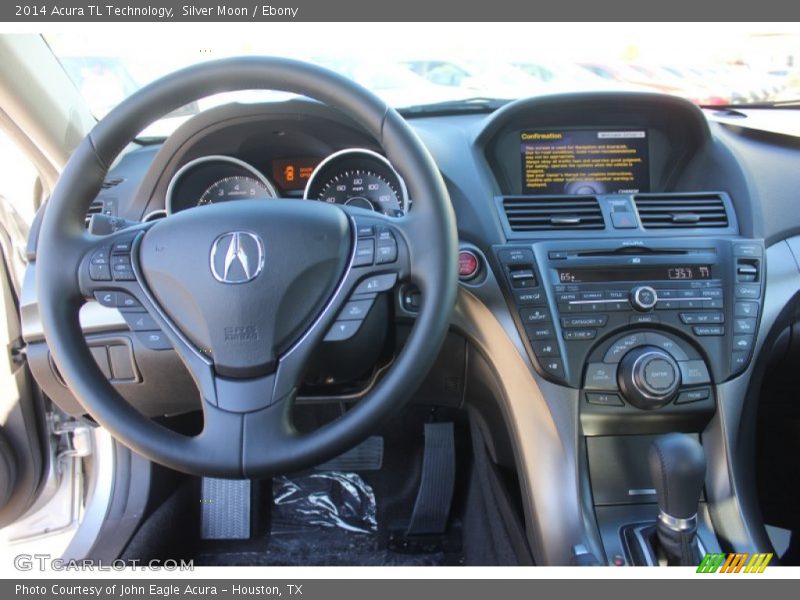 Silver Moon / Ebony 2014 Acura TL Technology