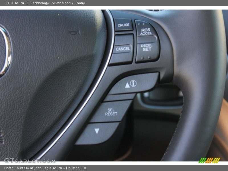 Silver Moon / Ebony 2014 Acura TL Technology