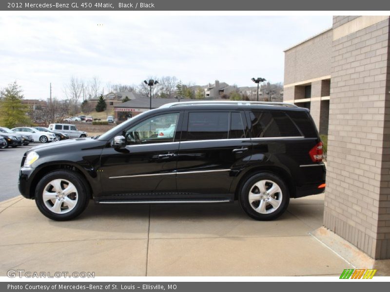 Black / Black 2012 Mercedes-Benz GL 450 4Matic