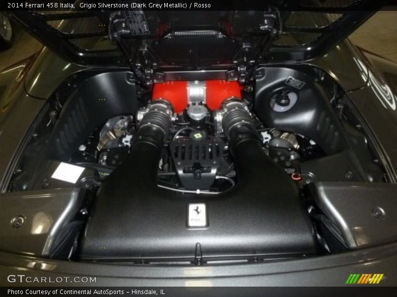  2014 458 Italia Engine - 4.5 Liter DI DOHC 32-Valve V8
