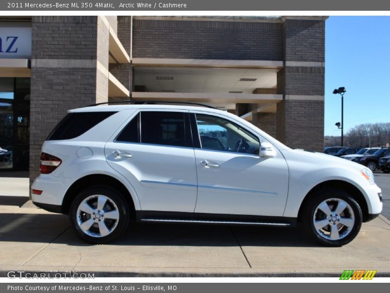 Arctic White / Cashmere 2011 Mercedes-Benz ML 350 4Matic