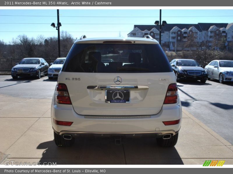 Arctic White / Cashmere 2011 Mercedes-Benz ML 350 4Matic
