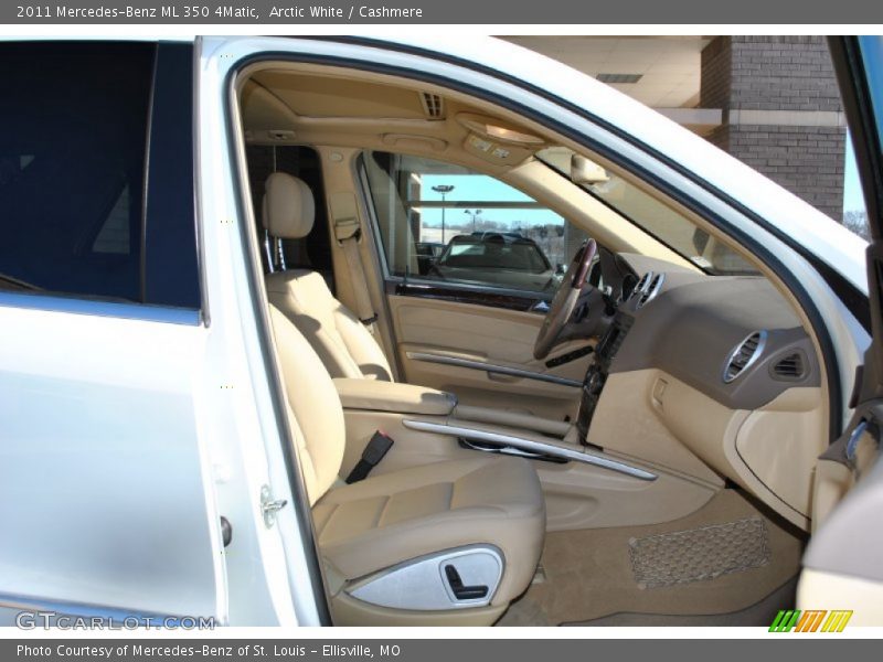 Arctic White / Cashmere 2011 Mercedes-Benz ML 350 4Matic