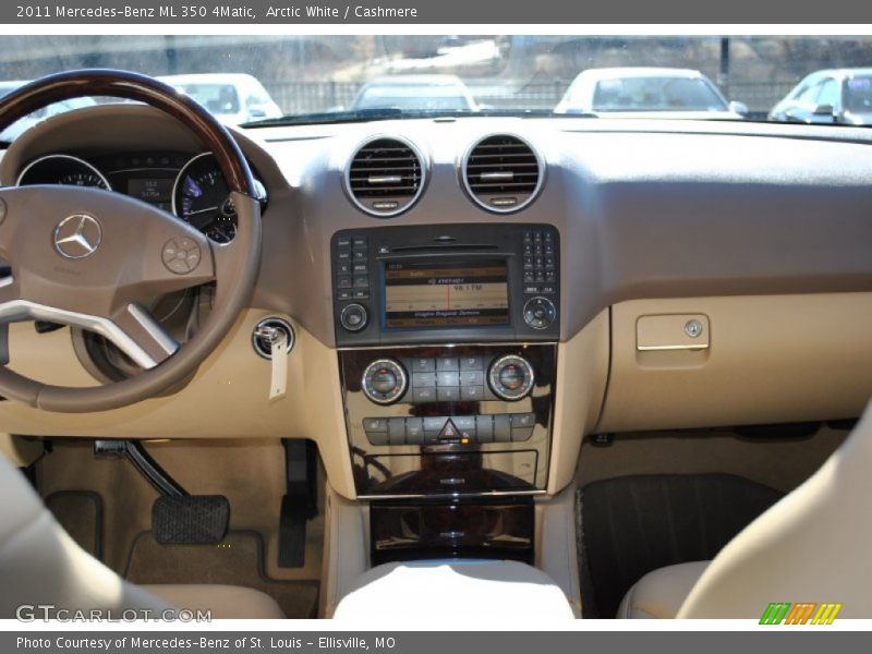 Arctic White / Cashmere 2011 Mercedes-Benz ML 350 4Matic