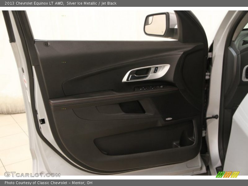 Silver Ice Metallic / Jet Black 2013 Chevrolet Equinox LT AWD