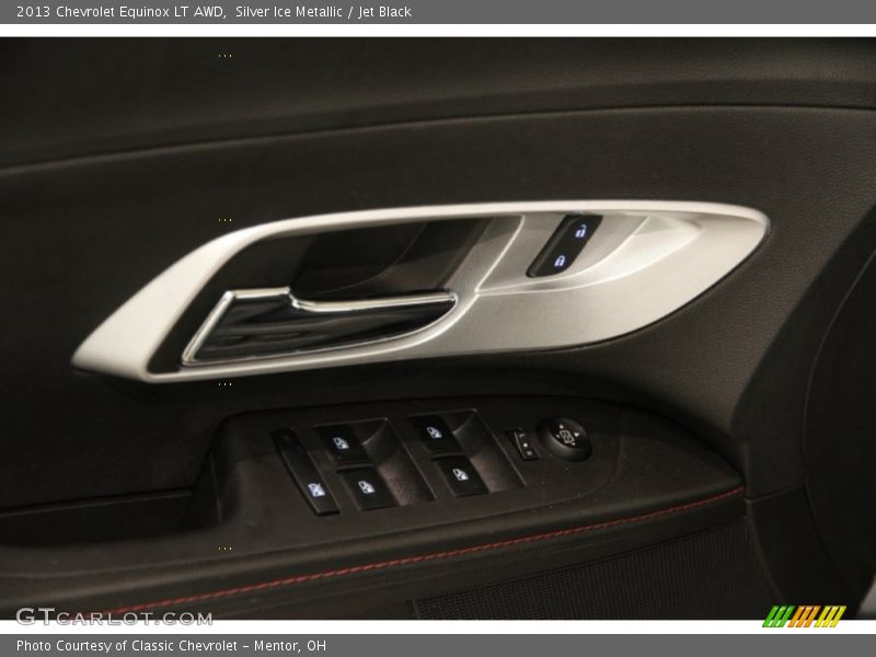 Silver Ice Metallic / Jet Black 2013 Chevrolet Equinox LT AWD