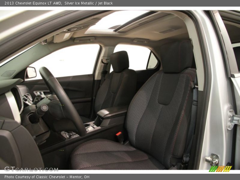 Silver Ice Metallic / Jet Black 2013 Chevrolet Equinox LT AWD