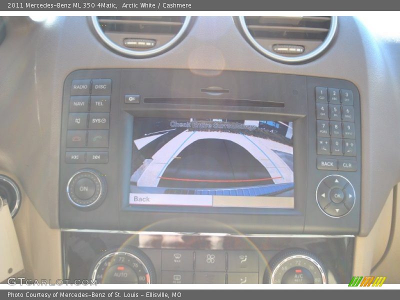 Arctic White / Cashmere 2011 Mercedes-Benz ML 350 4Matic