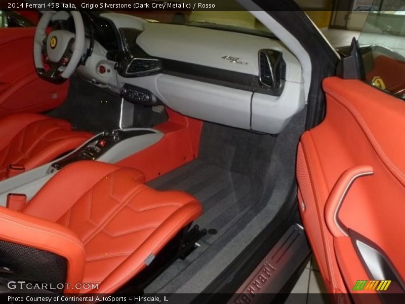  2014 458 Italia Rosso Interior