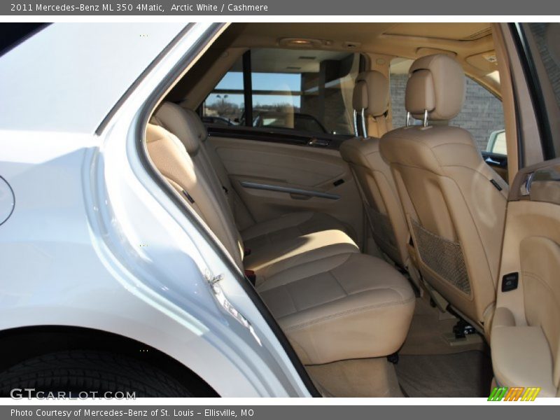 Arctic White / Cashmere 2011 Mercedes-Benz ML 350 4Matic